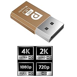 Woieyeks 4K DisplayPort Dummy Plug,DP Headless