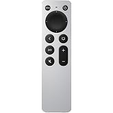 Universal Replacement for Apple TV Remote: NO Siri &amp; Touch, Silvery-White | for Apple TV 4K/HD/Gen 1 2 3 with TV Control, for Home Family Elderly