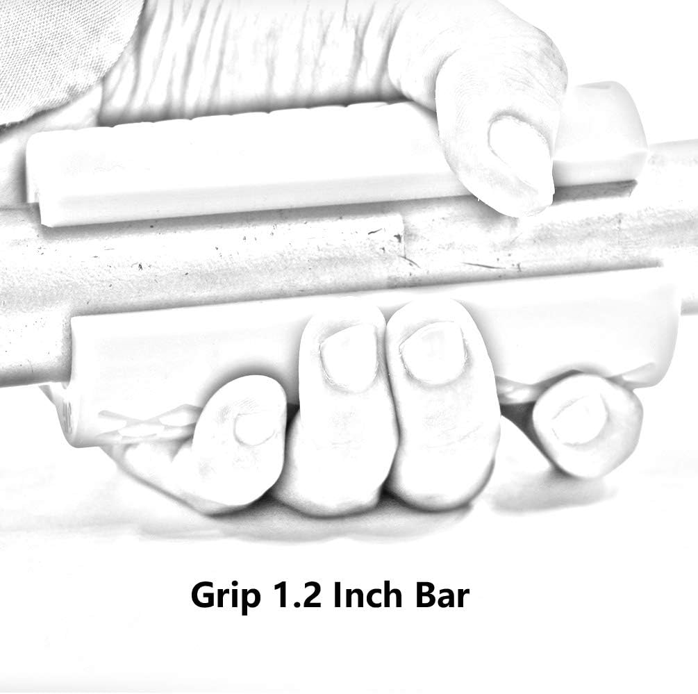 Greententljs Dumbbell Bar Handle Grips - Standard Bar Grips for Weight Lifting Fitness Strength Training - Arm Chest Workout Machines Grip (Blue, 1" Bar, Fat): Electronics