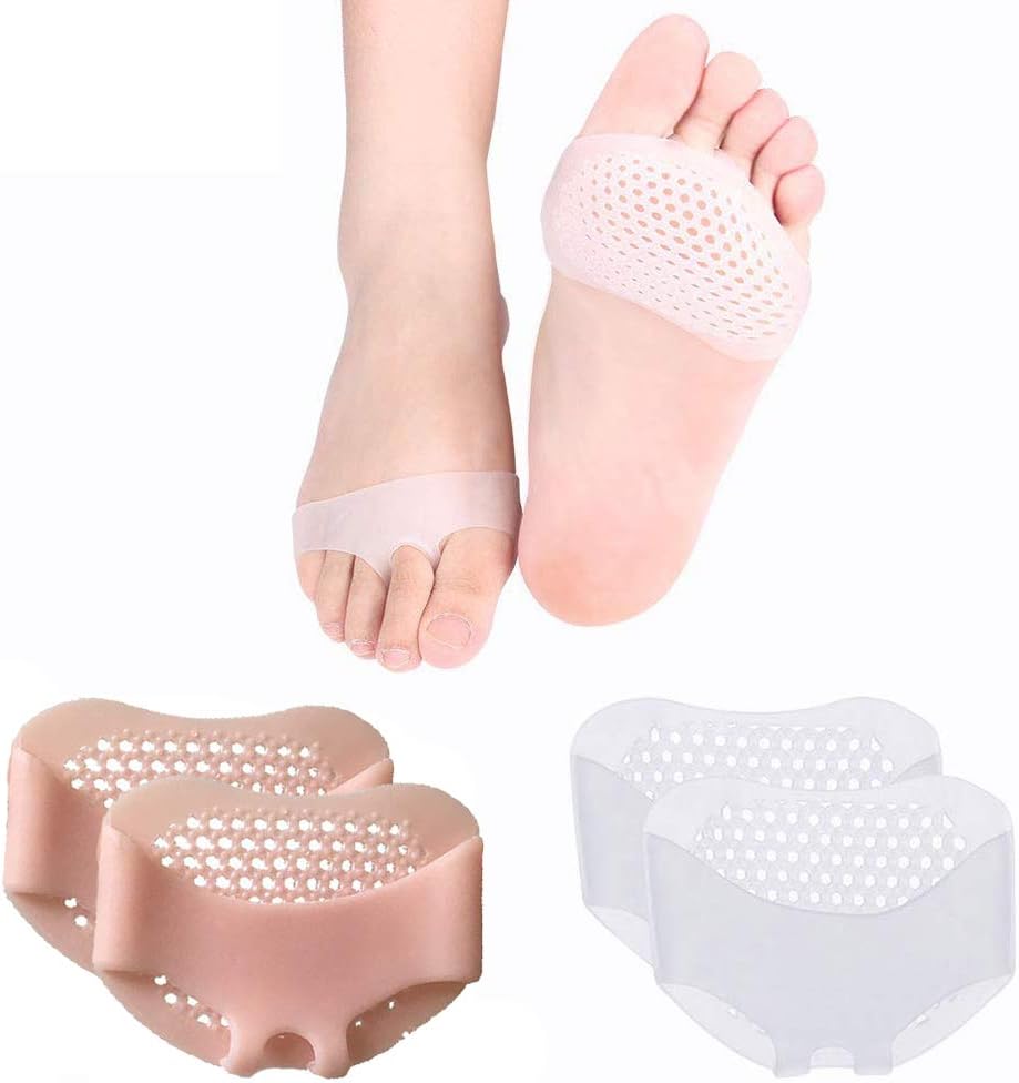 2 pairs Silicone high heel pad forefoot pad pad forefoot pad