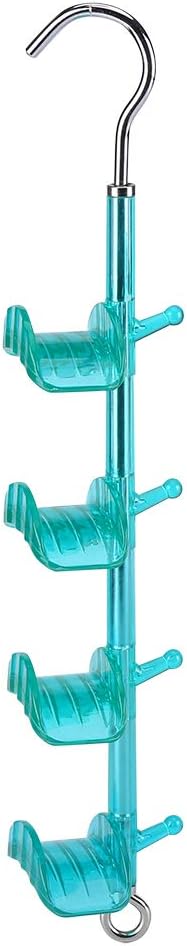Portable Handbag Hangers & Hooks,Fdit 4 Hooks Hanging Handbag Holder Rotateble Closet Accessories for Purses Handbags