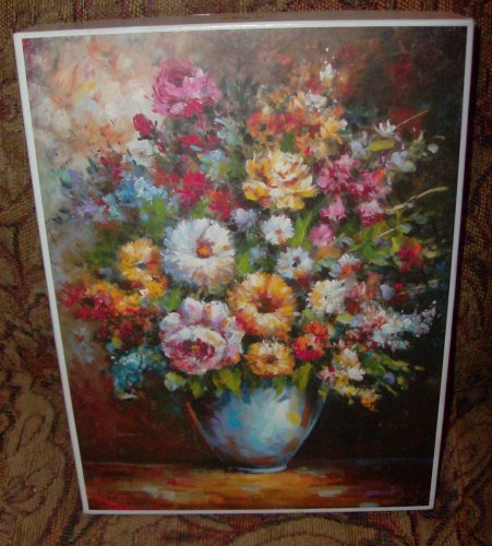 Flowers in Vase by Shih-Feng Chen 1000 Piece Puzzle by Unknown