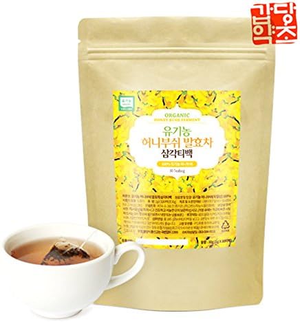 [Kapdang Herbal Tea] Fermented Honey Bush Tea 30T Triangle Tea Bag/Honey Flavor Herbal Tea/Caffeine Free Healthy Drink/Super Food