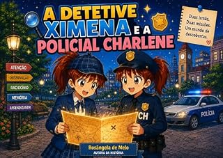Livro A Detetive Ximena e a Policial Charlene (ALFALETRANDO)