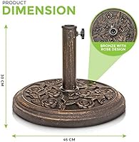 parasol base for 50mm pole