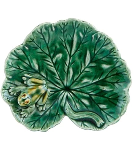 Bordallo Pinheiro Maria Flor Fruit & Daisy Ceramic Plates - Set Of 4 Decorative Serving Plates