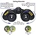 Binoculars for Adults Women Men, Present in Box, Ideal for Hunting Travel Astronomy Stargazing Safari Bird Watching Folding Rangefinder Powerful Binoculars (10x50 Binoculars)