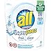 all Mighty Pacs Laundry Detergent, Free Clear for Sensitive Skin, Pouch, 45 Count