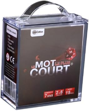 Le Mot Le Plus Court 97569 Jeu Educatif Le Mot Le Plus Court Amazon Fr Jeux Et Jouets