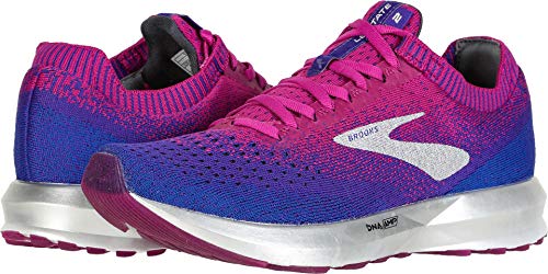 Brooks Women's Levitate 2 Aster/Purple/Blue 8.5 B US (Best Motion Control Running Shoes 2019)