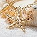 Fashewelry Sea Shell Bib Beach Necklaces Starfish Pearl Statement Chunky Necklace Pendant