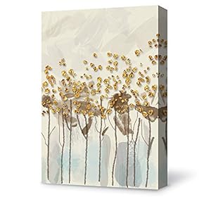 Canvas Wall Art for Living Room,Bedroom Home Artwork Paintings Quiet Forest Ready to Hang - 12x18 inches