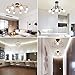 G25 E26 LED Bulbs, 5 Watt Vanity Light Bulbs, G25 50W Incandescent Globe Bulbs Equivalent, 5000K Daylight White Makeup LED Light Bulbs, Medium E26 Base Non-Dimmable for Home Lighting (Pack of 4)