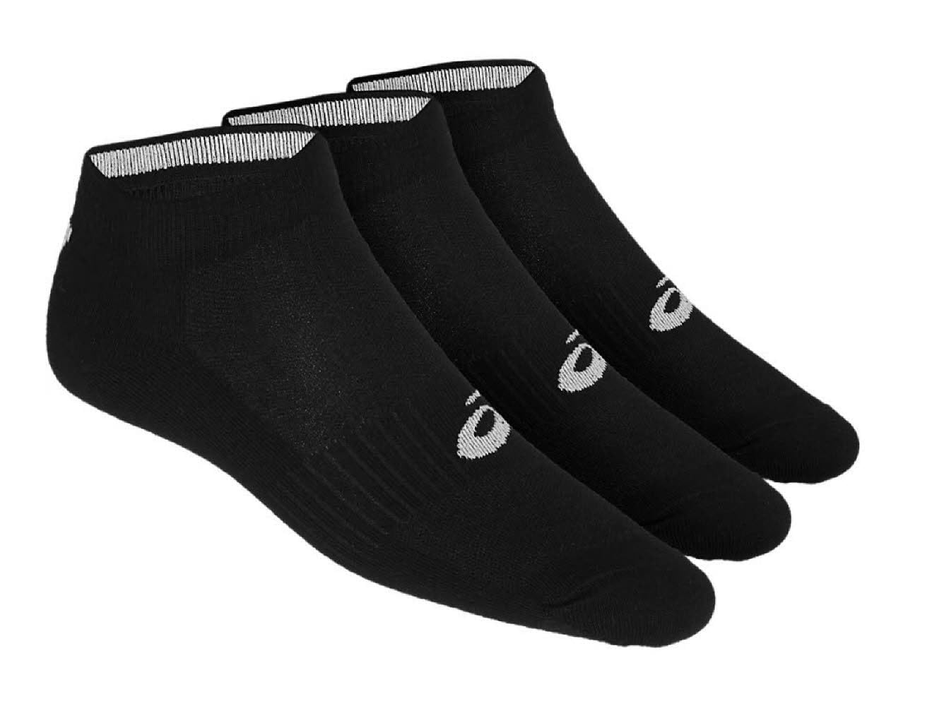 ASICS Unisex Asics 3ppk Ped 155206-0900 Socks, Black (Black 155206-0900)., One Size UK
