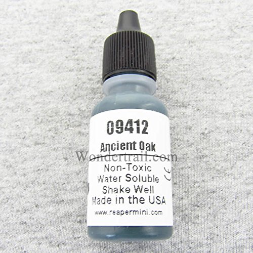 Ancient Oak Acrylic Reaper Master Series Hobby Paint .5oz Dropper Bottle Reaper Miniatures