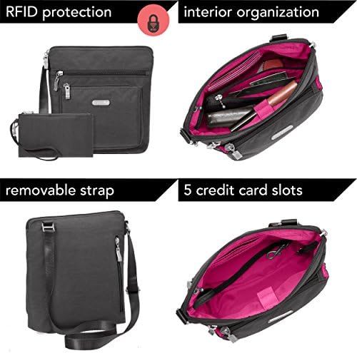 Baggallini Pocket Crossbody Bag With RFID-Protected Wristlet 4 Baggallini Pocket Crossbody Bag With RFID-Protected Wristlet