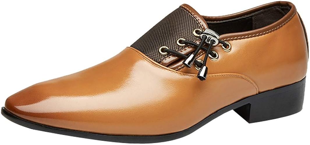 Amazon Lze革靴メンズ メンズ カジュアルシューズ ブーツ 本革 カウレザー オックスフォードシューズ 紳士靴 ビジネスシューズ おしゃれ 防寒 ビジネスシューズ メンズ レザーシューズ 紳士靴 革靴 本革 ウイングチップ モンクストラップ 通気性 Lze 靴 ビジネス