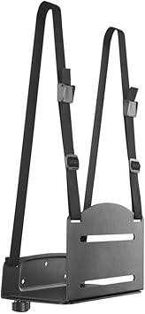 BeMatik - Soporte de Caja de Ordenador CPU para fijación a Pared: Amazon.es: Electrónica