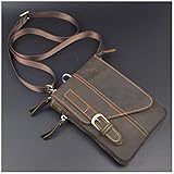 Le'aokuu Mens Genuine Leather Fanny Small 8