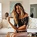 PHOTNO 1Set Lingerie Lace Dress Women Underwear Nightwear Sleepwear G-string (L)