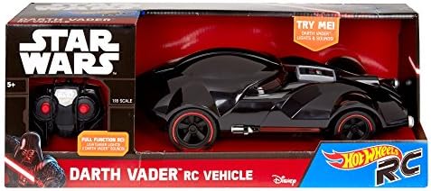 hot wheels darth vader remote control car
