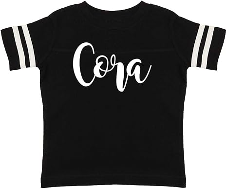 Amazon.com: Cora - Personalized Name Toddler/Kids Sporty T-Shirt: Clothing