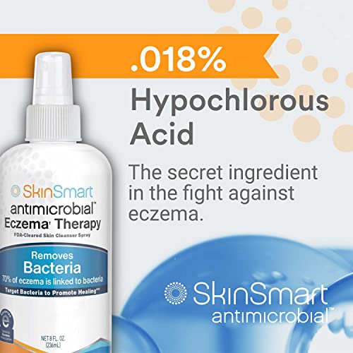 SkinSmart Eczema Therapy, Hypochlorous Antimicrobial Safely Removes