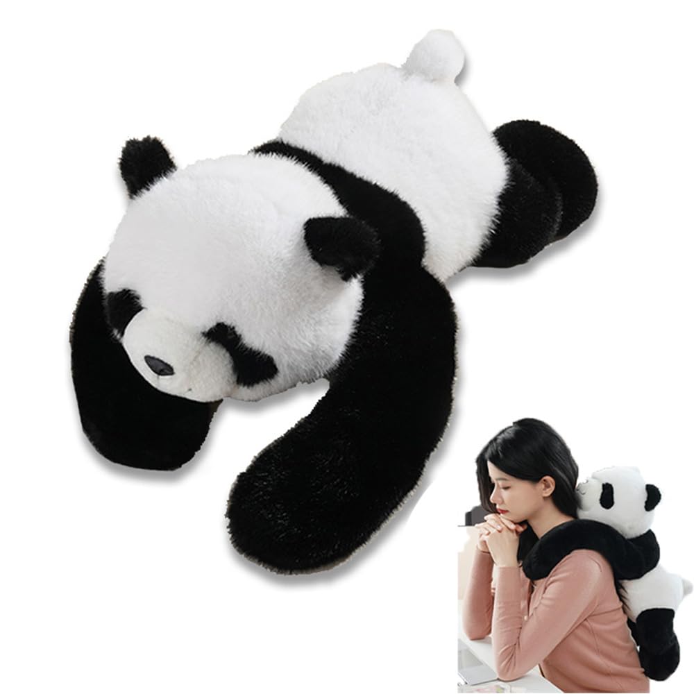 Nuyiac Weighted Plush Animals, Soft Plush Toy for Stress Relief & Calming, Cuddly Anxiety Toy (Panda, 45CM)