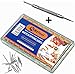 EZTool Spring Bar Pins; Durable 1.8mm, 8-25mm Rustproof. Perfect Fit Every Time + FREE Removal Tool