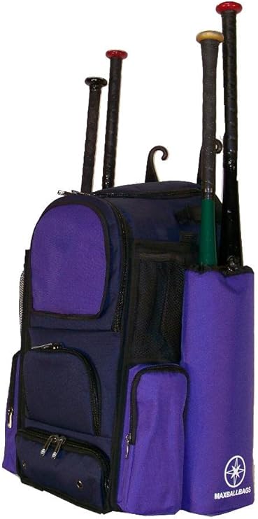 purple bat bag