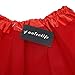 Anleolife 12'' Ballet Birthday Tutu Dress Cheap Tutu Skirt Ballet Dance Mini Skirts(red)