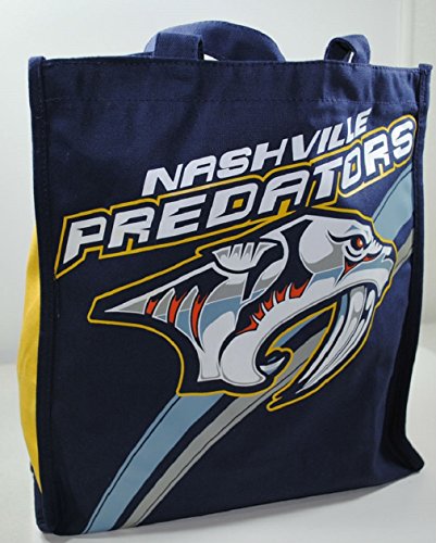 Nashville Predators Canvas Tote Bag w/ Gusset