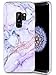 Caka Galaxy S9 Plus Case, Galaxy S9 Plus Marble Case Clear