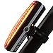 Ultra Bright Rechargeable Rear Bike Light - High Intensity Dual Function LED Front or Tail Light Promotes Road Safety All Day & Night - Waterproof Bicycle Accessory for Outdoors - Easy to Mount