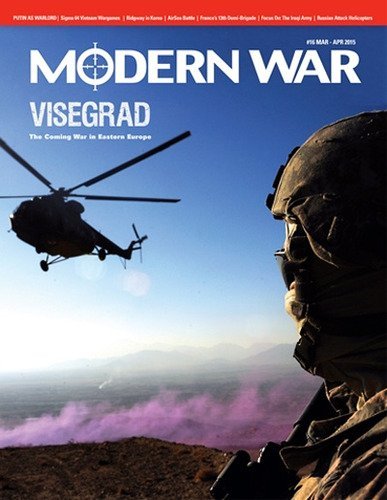 DG; Modern War Magazine #16, with Visegrad 4, the Coming War in Europe, Board Game