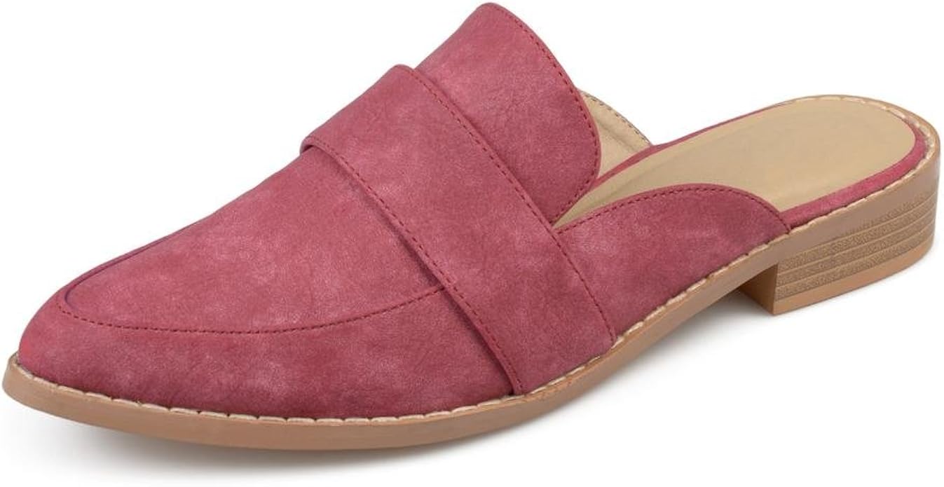 almond toe mules