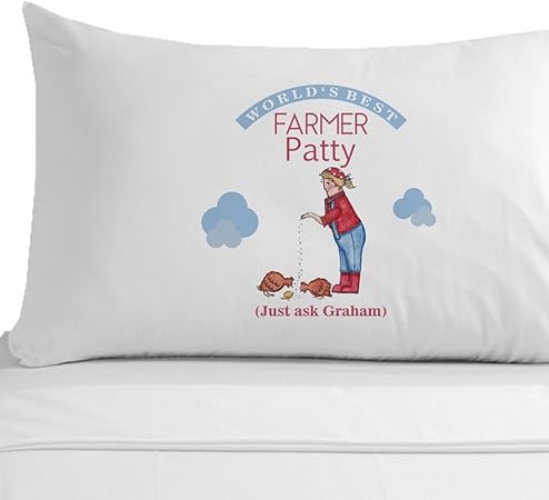 Idee Regalo Natale Just.Personalised World S Best Agricoltore Femmina Federa Agricoltore Idee Regalo Per Lei Agricoltura Regali Amazon It Casa E Cucina