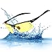Men's Night Vision Goggles Yellow Glasses for Driving Shooting Fishing