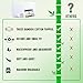 Waterproof Crib Mattress Protector, Quilted Fitted Breathable Toddler Baby Mattress Cover, Organic Bamboo Soft Crib Mattress Pad, White (52x28)