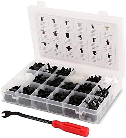 AFA Tooling Plastic Automotive Fasteners (450 Pcs) with Fastener Remover