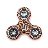 EVERMARKET New Style Premium Tri-Spinner Fidget Toy With Premium Hybrid Ceramic Bearing - New Leopard Pattern
