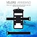 WorCord Universal Waterproof Case [Triple Lock] Cellphone Dry Bag Pouch with Armband Neck Strap for Outdoor Swimming Skiing Activies for iPhone, Samsung and More Smartphone up to 6.3 Inche – Black