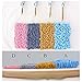 Wool Queen Unicorn Punch Needle Starter Kit | Animal Rug-Punch Beginner Kit, with an Adjustable Embroidery Pen and 7.9'' Bamboo Hoop