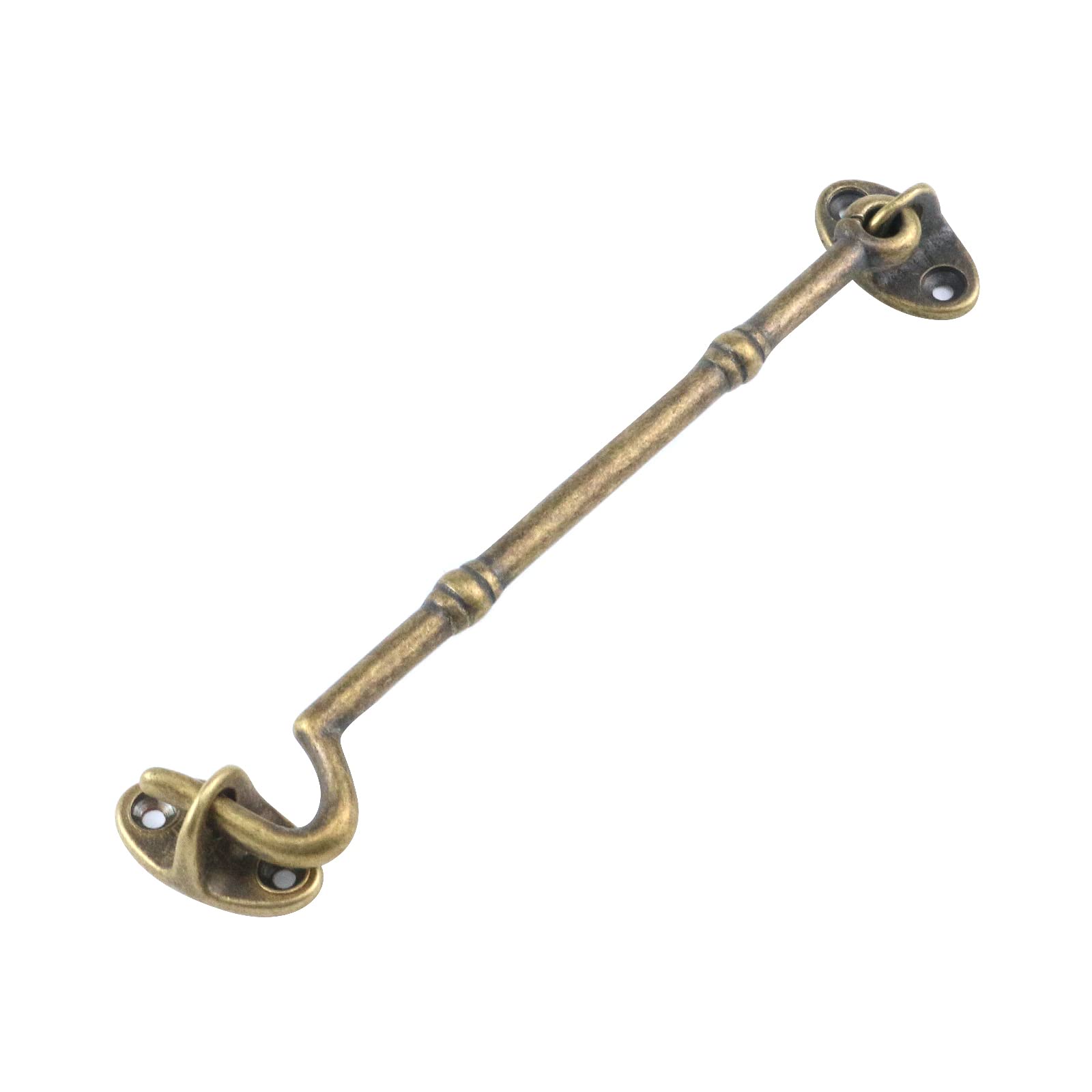 Photo 1 of Geesatis 6 Inch Heavy-Duty Stainless Steel Swivel Latch – Solid Thickened Rust-Proof Gate Hook for Windows, Doors & Cabinets – Secure Locking for Barn Doors, Sheds & Gates (1 Pack)