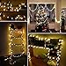 LED Christmas Lights, Wedding Lights Decorations, 33ft 100 LED Warm White Ball String Lights Plug in, Waterproof Decoration lights for Christmas/Patio/Garden/Party/Room/Wedding, with 8 Lighting Modes