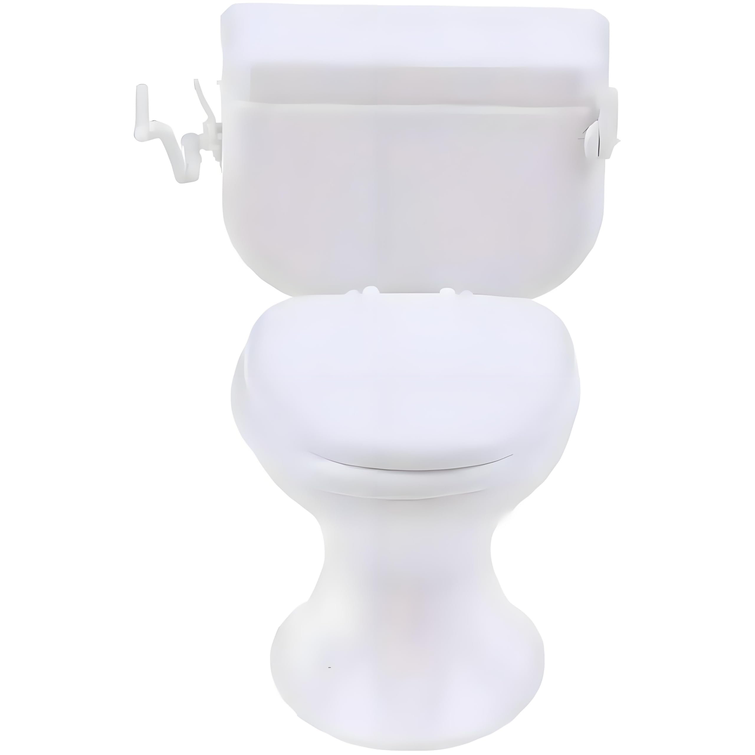 Photo 1 of 1:12 Scale Miniature Bathroom Toilet - Realistic Dollhouse Furniture for DIY Crafts, Dioramas and Architectural Models