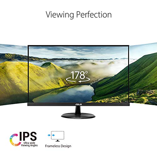 ASUS VP279HE 27” Monitor, 1080P Full HD, 75Hz, IPS, Adaptive-Sync/FreeSync, Eye Care, HDMI VGA, Frameless, Low Blue… - Image 3