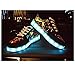 Sabe 7 Colors Luminous LED Shoes Women and Men Print Sneakers(USB Charging)