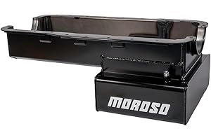 Moroso 20535 Steel Front Sump Road Race Oil Pan for Ford 302 Engine