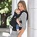 LÍLLÉbaby Complete Airflow Ergonomic 6-in-1 Baby Carrier Newborn to Toddler - with Lumbar Support - for Children 7-45 Pounds - 360 Degree Baby Wearing - Inward and Outward Facing - Black